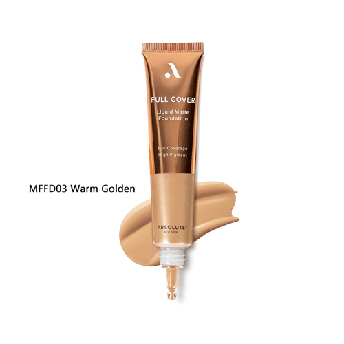 Absolute Full Cover Liquid Matte Foundation 30ml - MFFD03 Warm Golden