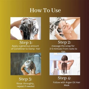 Xpel Hair Care Argan Oil Shampoo with Moroccan Argan Oil Extract 300ml