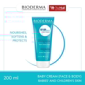 Bioderma ABCDerm Hydratant Moisturizing Cream for Baby 200ml•