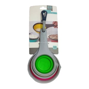 Foldable Silicone Measuring Cup 4pcs Set