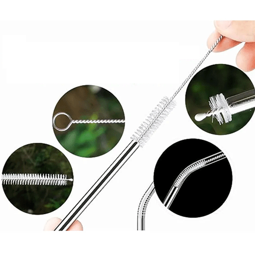 Reuseable Straw Cleaning Brush