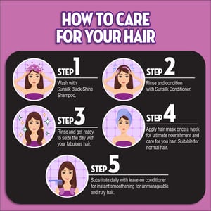 Sunsilk Black Shine Shampoo 300ml .