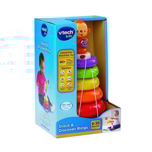 VTech Baby Toy Stack & Discover Rings 6-36 Months (3035)