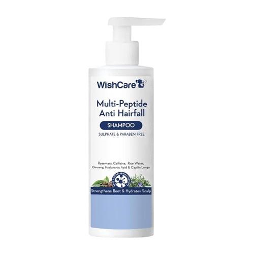 WishCare Multi-Peptide Anti Hairfall Shampoo 250ml •