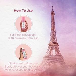 Envy French Collection Fragrance Deodorant Spray For Women 120ml - Victoria  •