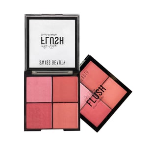 Swiss Beauty All Day Flush Blush Palette - 01 The Cheeky Edit