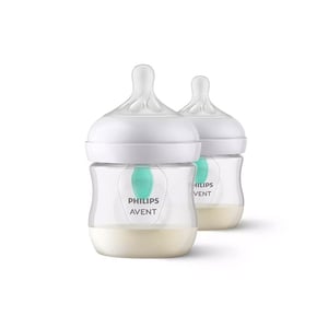 Philips Avent Natural Response Airfree Vent 0m+ Baby Bottle 125ml - 2pc (0369)