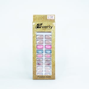 Everly Natural Fake Nails 24pcs - L103