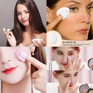 6pcs Multi-Color Mini Finger Puff Set Box