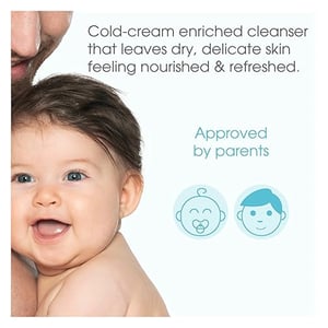 Bioderma ABCDerm Cold-Cream Nourishing Cleansing Cream for Baby 1L•
