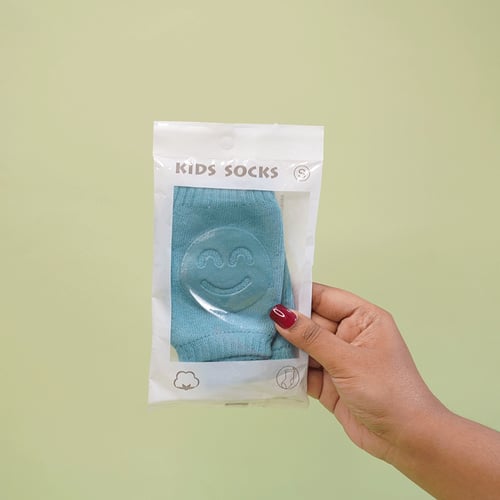 Anti Slip Baby Knee Pad Protector - Teal Blue