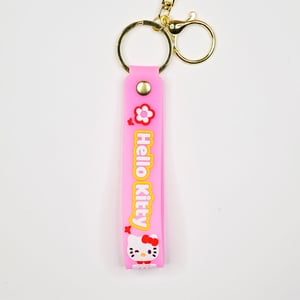 Hello Kitty Key Ring With Nail Clipper - Pink