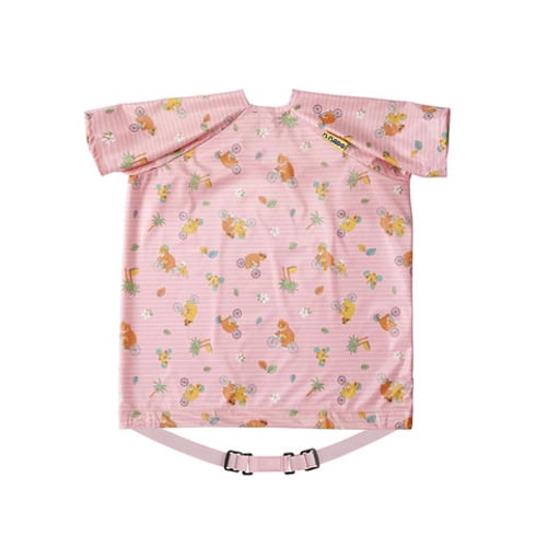 Bilbado Short Sleeve Weaning Coverall - Teddy Bears Bike Ride (1912)