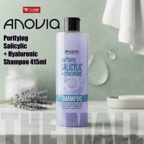 Anovia Purifying Salicylic + Hyaluronic Shampoo 415ml  •