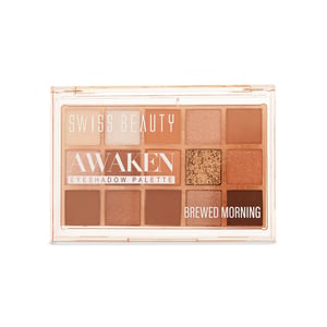 Swiss Beauty Awaken Eyeshadow Palette - 02 Brewed Morning