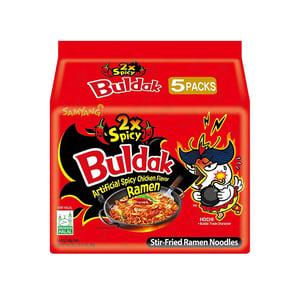 Samyang Hot Chicken Flavor Ramen 2X Spicy Family Pack 700g•