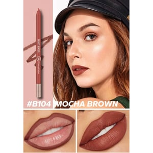 Beauty Glazed Waterproof & Long Lasting Lip Liner 0.6g - Mocha Brown (B104)