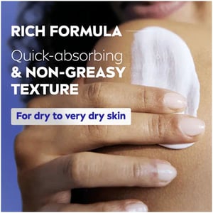 Nivea Rich Nourishing Complete 72h Moisture Body Lotion For Dry To Very Dry Skin 400ml •
