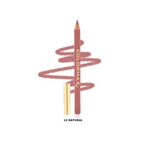 Colormax Satin Glide Lip Liner Pencil 1.14g - 12 Natural