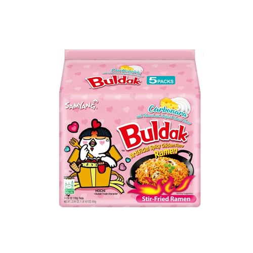 Samyang Carbo Hot Chicken Flavor Ramen Family Pack 650g•