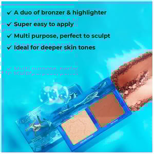 Makeup Revolution Fish Are Friends Bronzer And Highlighter Palette - Disney Finding Nemo Edition