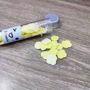 Portable Travel Soap Sheets Tube - Yellow