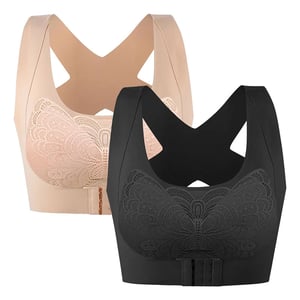 Soft Padded Butterfly Shape Bra For Women - M Beige