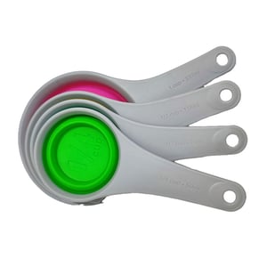 Foldable Silicone Measuring Cup 4pcs Set