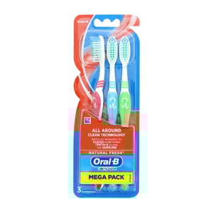 Oral-B Complete All Around Clean Technology Toothbrushes 3pcs
