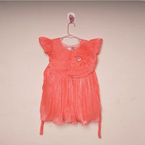 Baby Party Dress (1 - 2.5 Years) - TMEC-01 Pink