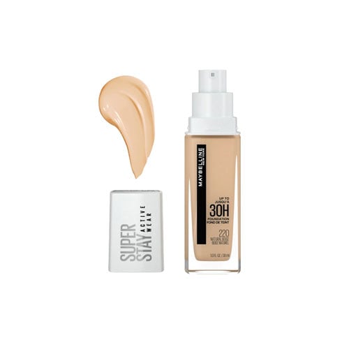 Maybelline New York Super Stay Active Wear 30H Foundation 30ml - 220 Natural Beige •
