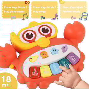 Huanger Musical Instrument For Early Education (18m+) - Crab