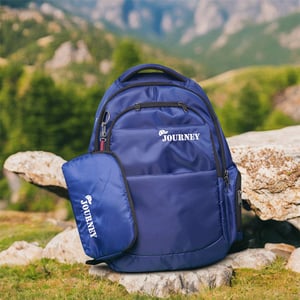 Stripelnc Journey Exclusive School Backpack - Blue 