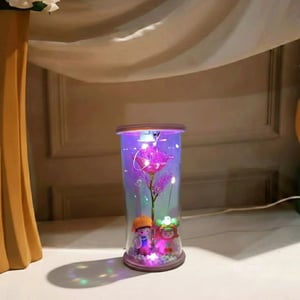 Romantic Couple Lightning Rose - Pink