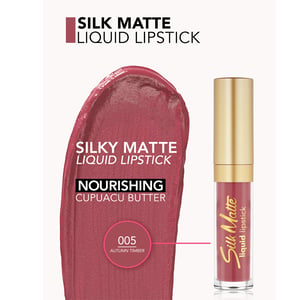Flormar Silk Matte Liquid Lipstick 4.5ml - 005 Autumn Timber