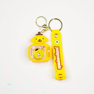 Key Ring With Mini Lighting TV - Pompompurin