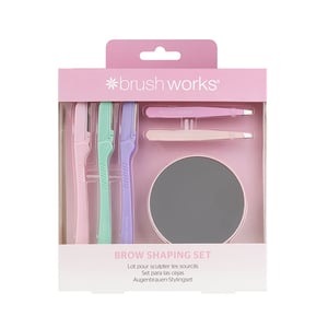 Brushworks Brow Shaping Set 6pc
