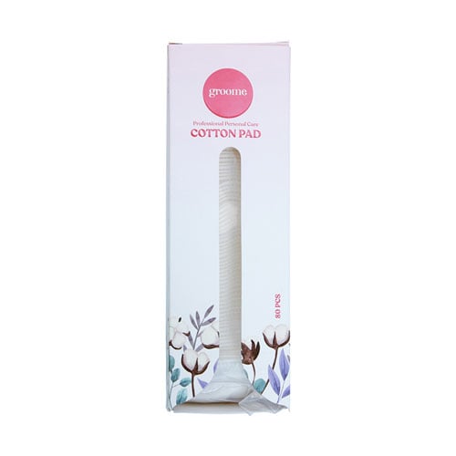 Groome Professional Personal Care Cotton Pad 80pcs