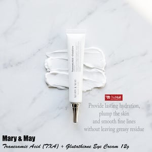Mary & May Tranexamic Acid (TXA) + Glutathione Eye Cream 12g •
