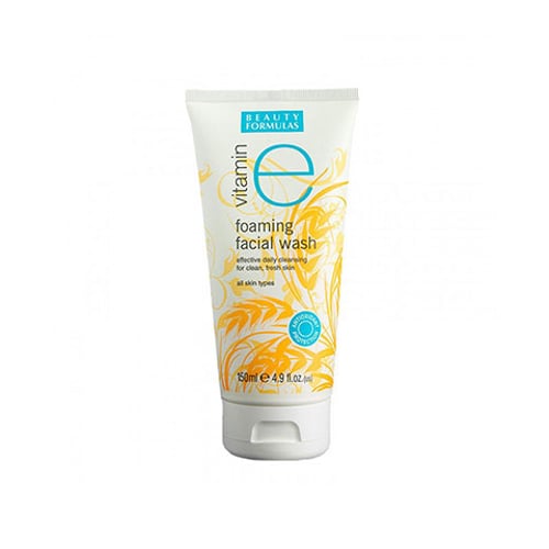 Beauty Formulas Vitamin E Foaming Facial Wash 150ml•