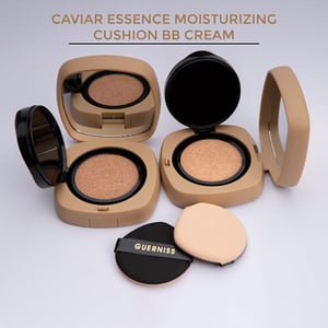 Guerniss Air Cushion Caviar Essence Moisturizing BB Cream 2pc Set - G10 Ivory