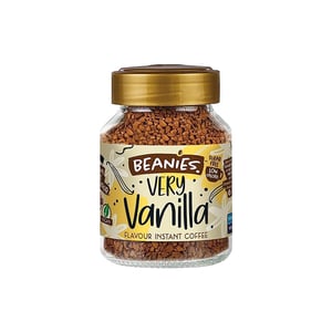 Beanies Very Vanilla Flavour Instant Coffee 50g
