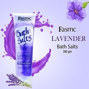 Fasmc Bath Salts Body Massage Scrub 380g - Lavender