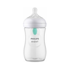 Philips Avent Natural Response Airfree Vent Baby Bottle 260ml - 1m+ (0390)