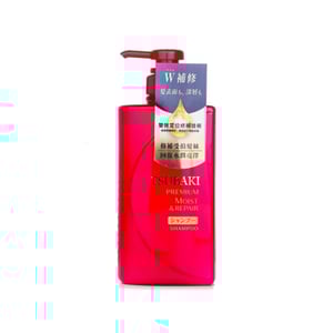 Shiseido Tsubaki Premium Moist & Repair Shampoo 490ml  •