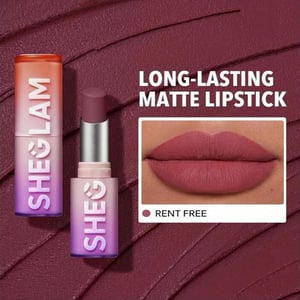 Sheglam Dynamatte Boom Long-Lasting Matte Lipstick 2.7g - Rent Free