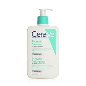 CeraVe Foaming Cleanser For Normal to Oily Skin 473ml .