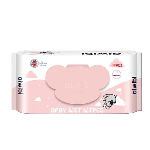 Aiwibi Fragrance Free Wet Wipes 80pcs•