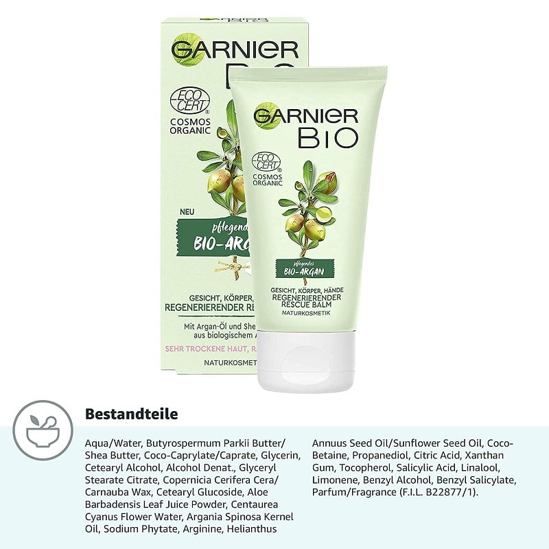 Garnier Bio - Argan Face Body Hand Regenerating Rescue Balm 50ml