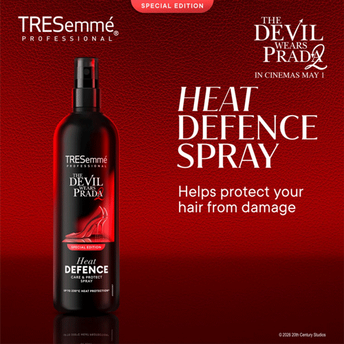 TRESemme Devil Wears Prada 2 Special Edition Heat Defence Spray 270ml  •